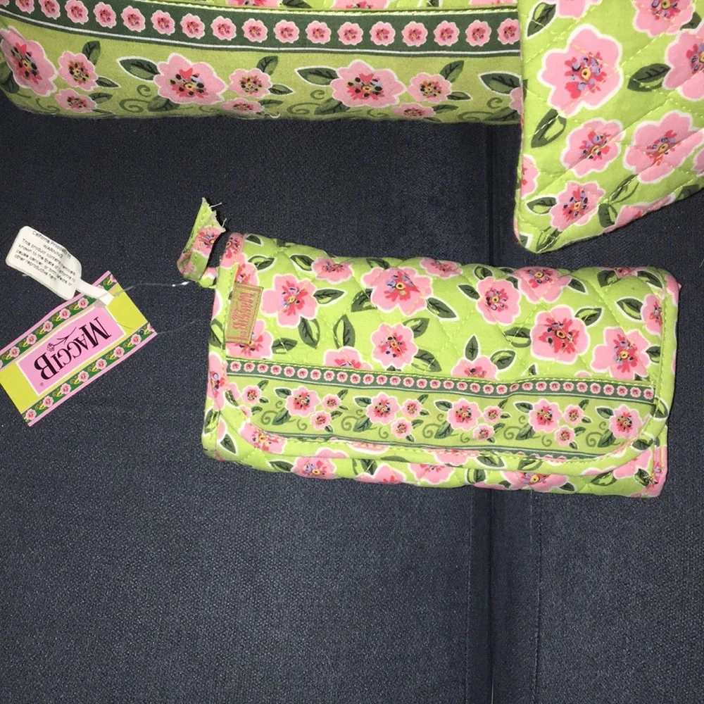 French Country Rose Bloom Diaper Bag and Wallet